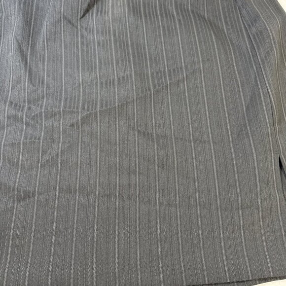 Vintage II Real Black With Stripes Skirt Size 16 Made in USA - Picture 2 of 9